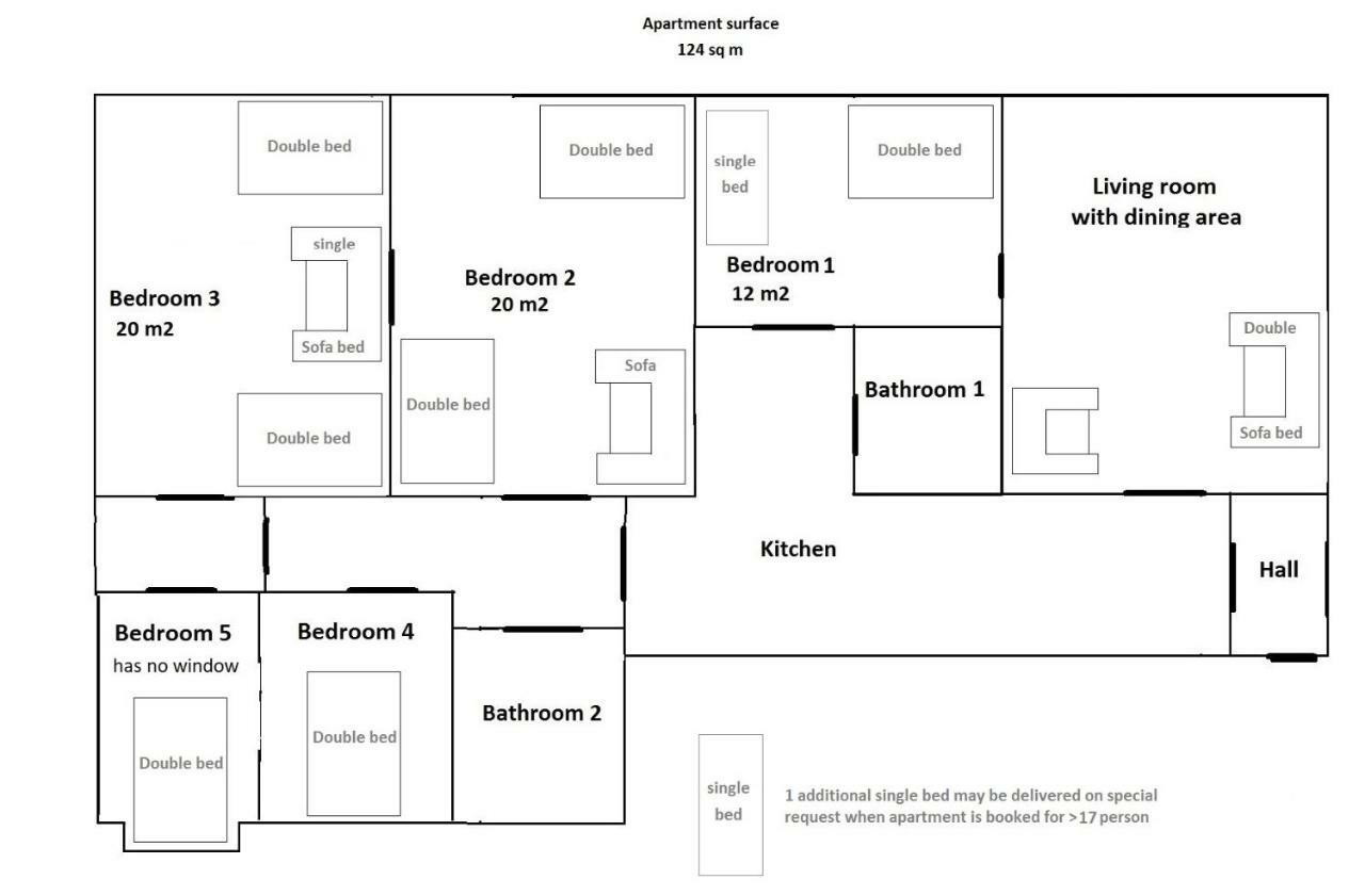 Apartments Studencka Street, Next To Planty Park Krasków Εξωτερικό φωτογραφία